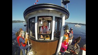 Anchors Away for the 45th Harbor Days tug races in Olympia [upl. by Ettessil608]