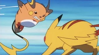 Pikachu vs Raichu  Pokémon Indigo League  Official Clip [upl. by Mehalek]