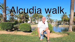 Alcudia evening walk about August 2023 [upl. by Hakkeber]