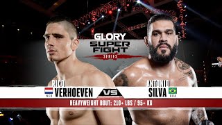 GLORY 46 Rico Verhoeven v Antonio Bigfoot Silva [upl. by Fennelly]