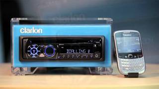 Clarion CZ501  10 Bluetoothmov [upl. by Akinyt551]