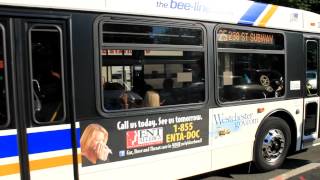 BeeLine Bus Bronx Bound 40LFW Route 25 at Kimball amp Yonkers Ave [upl. by Auka]