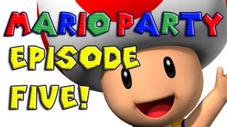 Mario Party  Episode 5  Bobsleigh Fail [upl. by Hild]