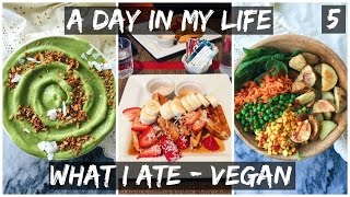 WHAT I ATE  DID Vegan Friends Orange Theory Yummy Food  DAY 5 [upl. by Sivrat345]