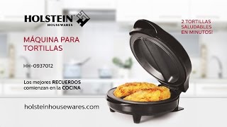 HH0937012 Maquina Para Tortilla Holstein Housewares [upl. by Atsugua181]