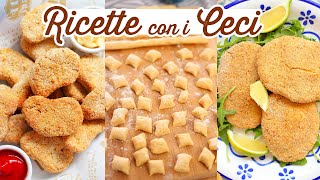 COME MANGIARE I CECI  3 Ricette facilissime per il Pranzo e la Cena  LifeampChiara [upl. by Siravaj705]