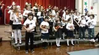 PS 200 Violin Concert 2014  You Raise me up Rolf Lovland [upl. by Petronille]