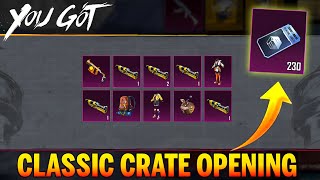 😍NEW CLASSIC CRATE OPENING IN BGMI amp PUBG MOBILE  RANVEER SINGH CRATE OPENING  ParasOfficial [upl. by Desimone747]