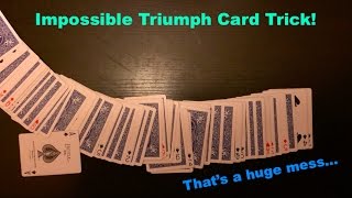 Impossible Triumph Beginner Card Trick Revealed [upl. by Ochs]