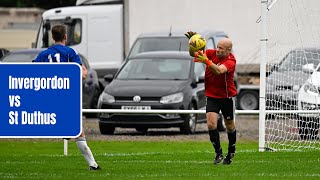 Invergordon 3  0 St Duthus  Match Highlights  North Caledonian League  30 September 2023 [upl. by Crawley]