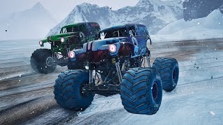 INSANE Monster Truck Race Horde  Monster Jam Showdown [upl. by Aimee]