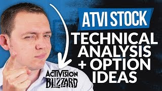 ATVI Activision Blizzard Stock  Technical Analysis  Option Ideas [upl. by Dellora]