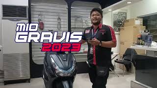 New Yamaha Mio Gravis 2023  Mga Features at Nabago sa version 2 [upl. by Knuth]