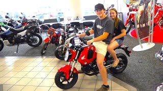 were buying a new motorcycle what should I get the kids Kawasaki Z125 or Honda Grom [upl. by Yekcor]