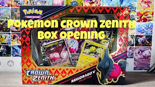 Pokemon crown zenith box opening [upl. by Enilrem783]