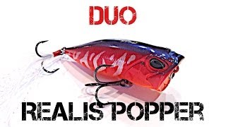 Lure Review DUO Realis Popper [upl. by Liv]