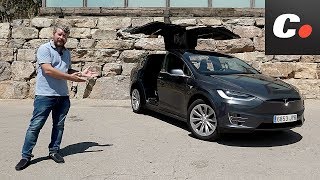 Tesla Model X  Prueba  Test  Review en Español  Cochesnet [upl. by Lyndon]