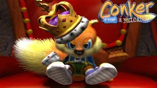 Conker Live amp Reloaded  Full Game Walkthrough [upl. by Enajiram384]