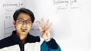 Inflationary gap and deflationary gap imp BY SAURAV ARYA [upl. by Eriha]