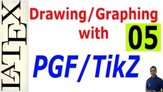 Basic and Advanced DrawingGraphing in LaTeX Using PGFTikZ Part05 [upl. by Yklam150]