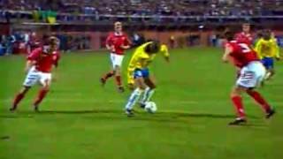 Brazil 5  1 Denmark  1996 Friendly  Brasil 5  1 Dinamarca  Amistoso 1996 [upl. by Nnoryt226]