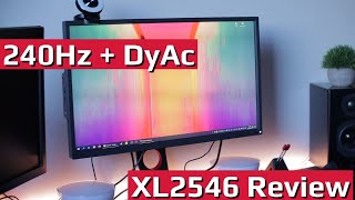 Zowie XL2546 Monitor Review  Is 240Hz amp DyAc Worth It [upl. by Nednerb830]