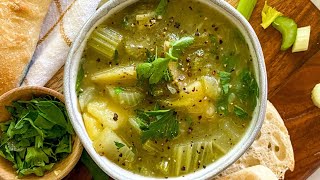 Instant Pot Celery Soup Recipe [upl. by Ric996]