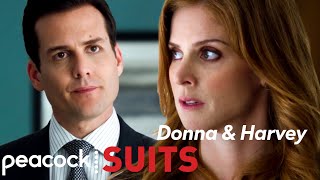 Chemistry Between Harvey and Donna  SEASON 1  Suits [upl. by Ferdinand]