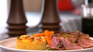 Magret de canard au miel et vinaigre balsamique [upl. by Pachston]