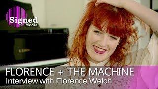 Florence Welch from Florence and the Machine  Full length interview for German Television 2010 [upl. by Drageruaeb]