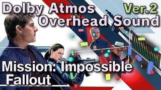 Mission Impossible  Fallout Ver2 Dolby Atmos Overhead 2channel Sound [upl. by Nellac]