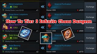 Guide On Farming Tier 3 Infinite Chaos Dungeons  Lost Ark [upl. by Fesoy]