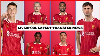 🚨 LIVERPOOL ALL LATEST TRANSFER NEWS 🔥🔥 WINTER 2025 FT Salah FRIMPONG wirtz Trent ✅✅ [upl. by Kaiulani479]