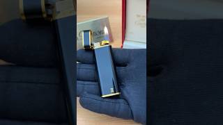 Vintage Cartier Lighter Late 1970 in Onyx lacquer amp Gold finish  Link in bio  cartier lighters [upl. by Thanos202]