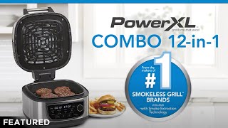 PowerXL Combo 12in1  Combining the Best of Air Frying amp Grilling [upl. by Gneh640]