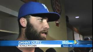 Danny Duffy in the World Series [upl. by Wynn]