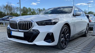 2025 BMW i5 eDrive40 Touring G61 in Mineralweiß Metallic [upl. by Minne763]