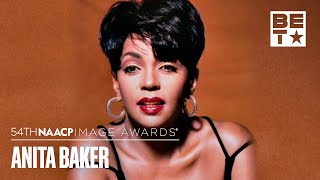 Anita Baker Is The Soulful Songstress Of Our Lifetime  NAACP Image Awards 23 [upl. by Tteve]