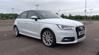 2016 Audi A1 Sportback 14 TFSI 125 S line StartUp and Full Vehicle Tour [upl. by Thomajan]