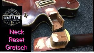 Neck Reset  Gretsch Country Gentleman [upl. by Wirth913]