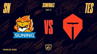 SN vs TES  Semifinal Game 4  World Championship  Suning vs Top Esports 2020 [upl. by Island543]