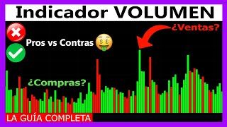 ⚡ Cómo usar el indicador de VOLUMEN en TRADING VIEW CORRECTAMENTE ⚡  Curso de Trading y Criptos ✅ [upl. by Rayburn]