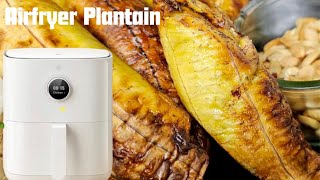 Air Fryer Roasted PlantainAir Fryer Ripped Plantains RecipeAir Fryer PlantainsAir Fryer Recipes [upl. by Artcele954]