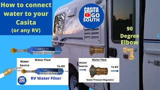 How to Connect Water to your Casita or any RV casita [upl. by Houghton469]