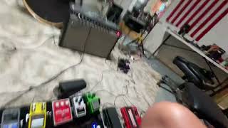 Dosed by Red Hot Chili Peppers Guitar Cover with Ditto Looping Pedal [upl. by Jsandye855]