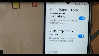 how to enable double tap to lock screen in poco m6 mobile [upl. by Cyprian82]