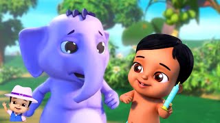 হাতি আমাদের বন্ধু Hathi Amara Bandhu Preschool Videos and Bengali Rhymes for Babies [upl. by Amol]