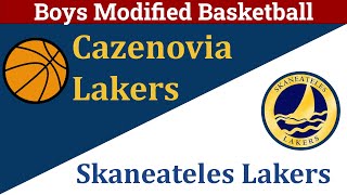 Boys Modified Basketball vs Skaneateles  11162023 [upl. by Gunther]