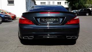 Mercedes SL500 R231 Exhaust Sound TC Concepts [upl. by Darrel112]