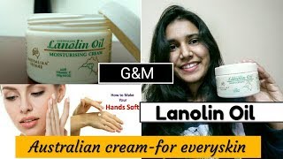 Best cream for dry skin  gampm lanolin oil  australia cream  affordable cream💯 [upl. by Emmett]